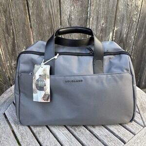 Solgaard The Voyager Weekender M Ballistic Grey Carry On Travel Handle Strap NWT